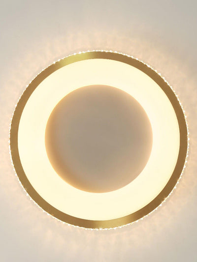 Liroxen Ceiling Lamp Round Recessed Minimalist Warm