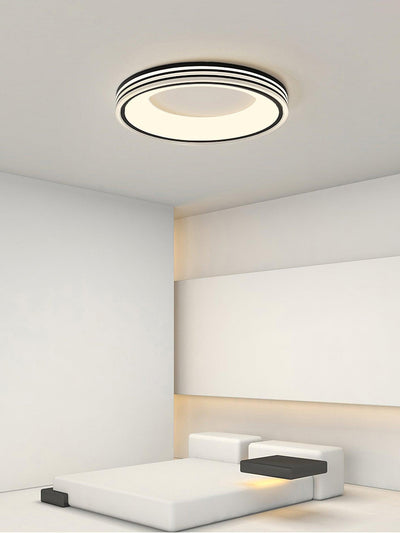 Liroxen Ceiling Lamp Round Recessed Minimalist Warm