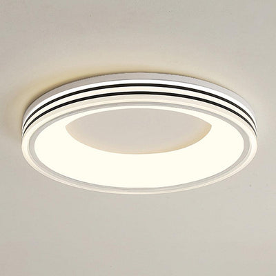 Liroxen Ceiling Lamp Round Recessed Minimalist Warm