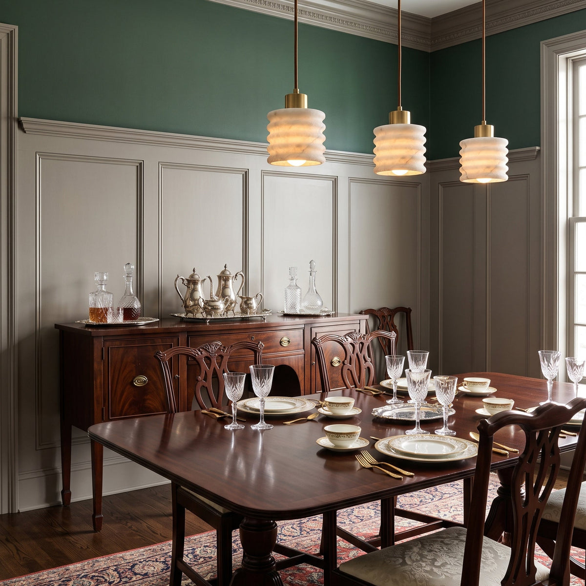 Keldenstone Alabaster Pendant Light