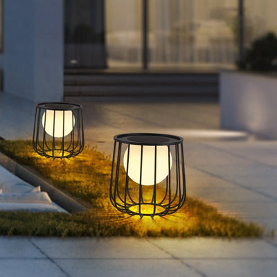 Calenian Cage Solar Outdoor Lamp
