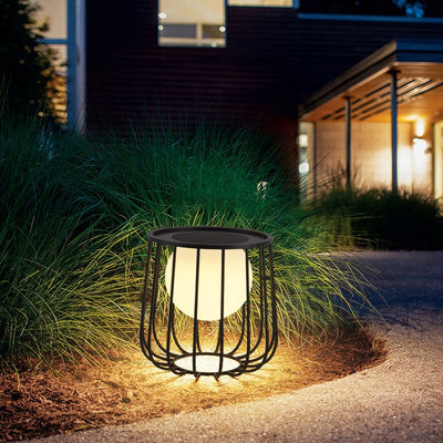 Calenian Cage Solar Outdoor Lamp