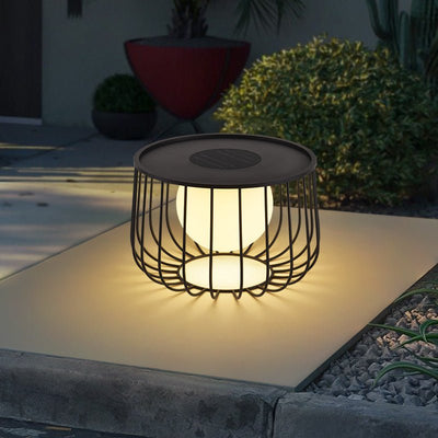 Calenian Cage Solar Outdoor Lamp