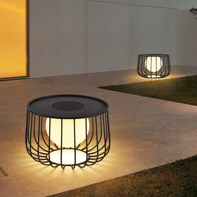 Calenian Cage Solar Outdoor Lamp