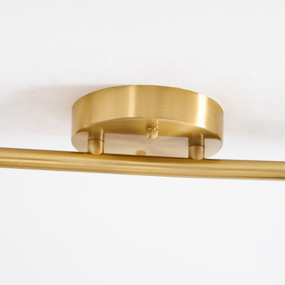 Caspwell Wood Flush Mount Ceiling Light