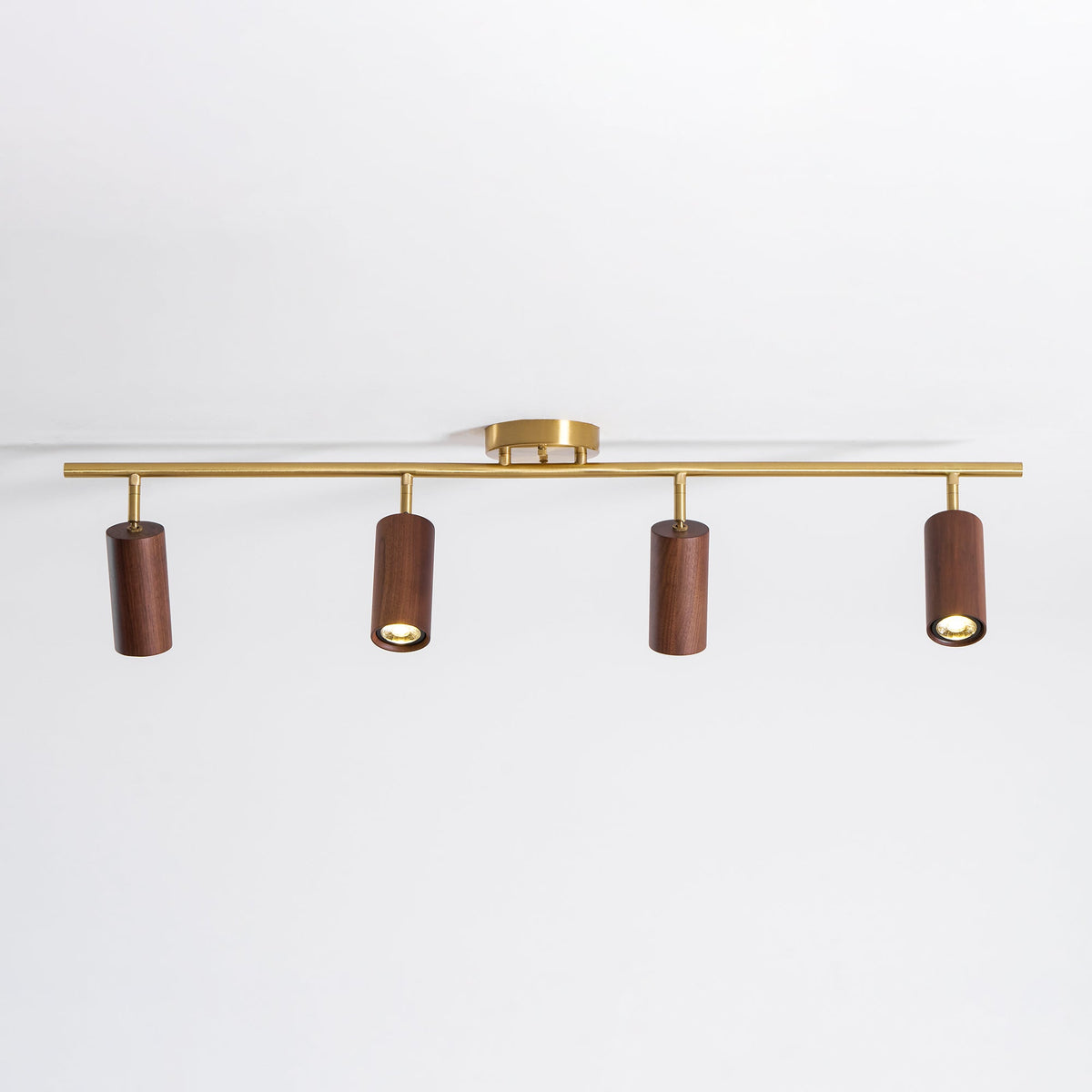 Caspwell Wood Flush Mount Ceiling Light