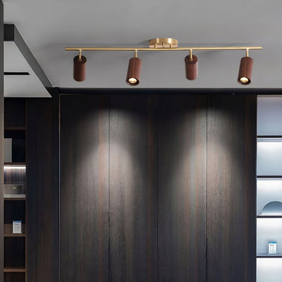 Usolila Modern Minimalist Wood Ceiling Light - Neutral Decor