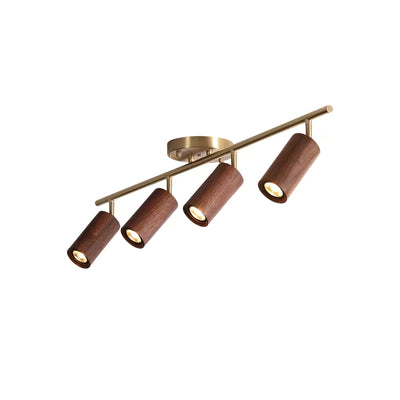 Usolila Modern Minimalist Wood Ceiling Light - Neutral Decor