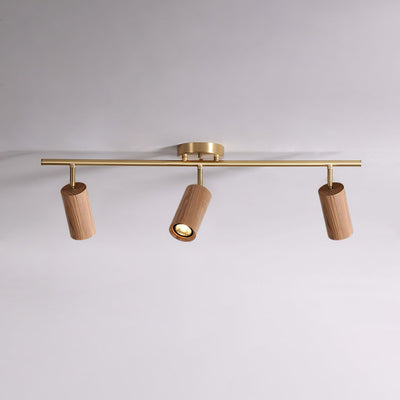 Usolila Modern Minimalist Wood Ceiling Light - Neutral Decor