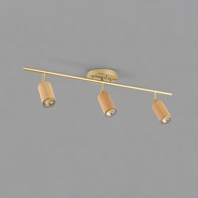 Usolila Modern Minimalist Wood Ceiling Light - Neutral Decor