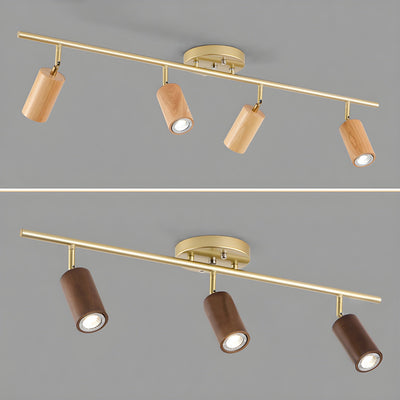 Usolila Modern Minimalist Wood Ceiling Light - Neutral Decor