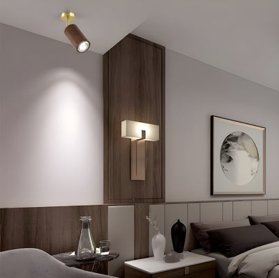 Usolila Modern Minimalist Wood Ceiling Light - Neutral Decor