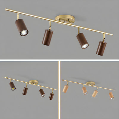 Usolila Modern Minimalist Wood Ceiling Light - Neutral Decor