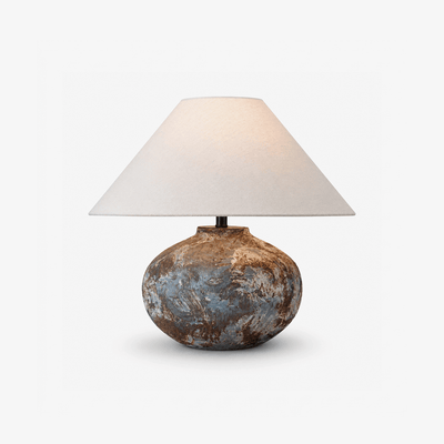 Odrielle Distressed Ceramic Table Lamp