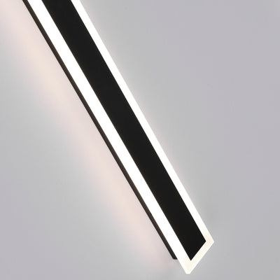 Arisha Radiation Linear Acrylic Outdoor Wall Lamp Garden Corridor