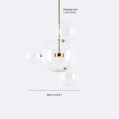 Valentina Modern Bubble Pendant Light - Neutral Decor