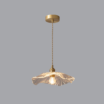 Arisha Art Deco Flower Glass Flush Mount Ceiling Light - Neutral Decor