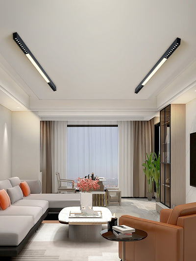 Line Modern Aluminum Floating Light