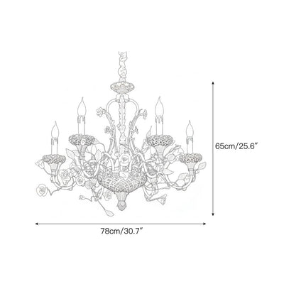 Teriariel Flowers Chandelier