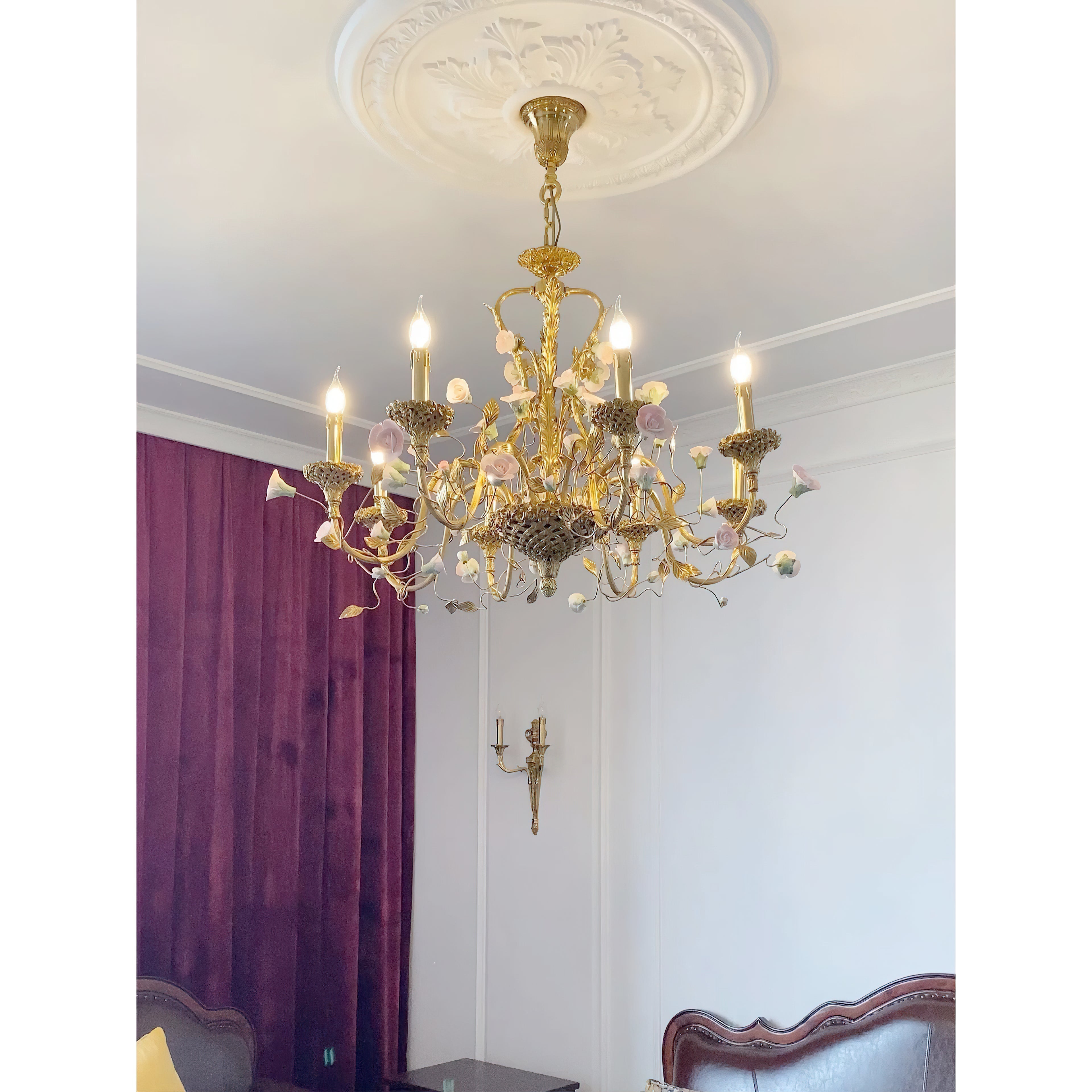 Teriariel Flowers Chandelier