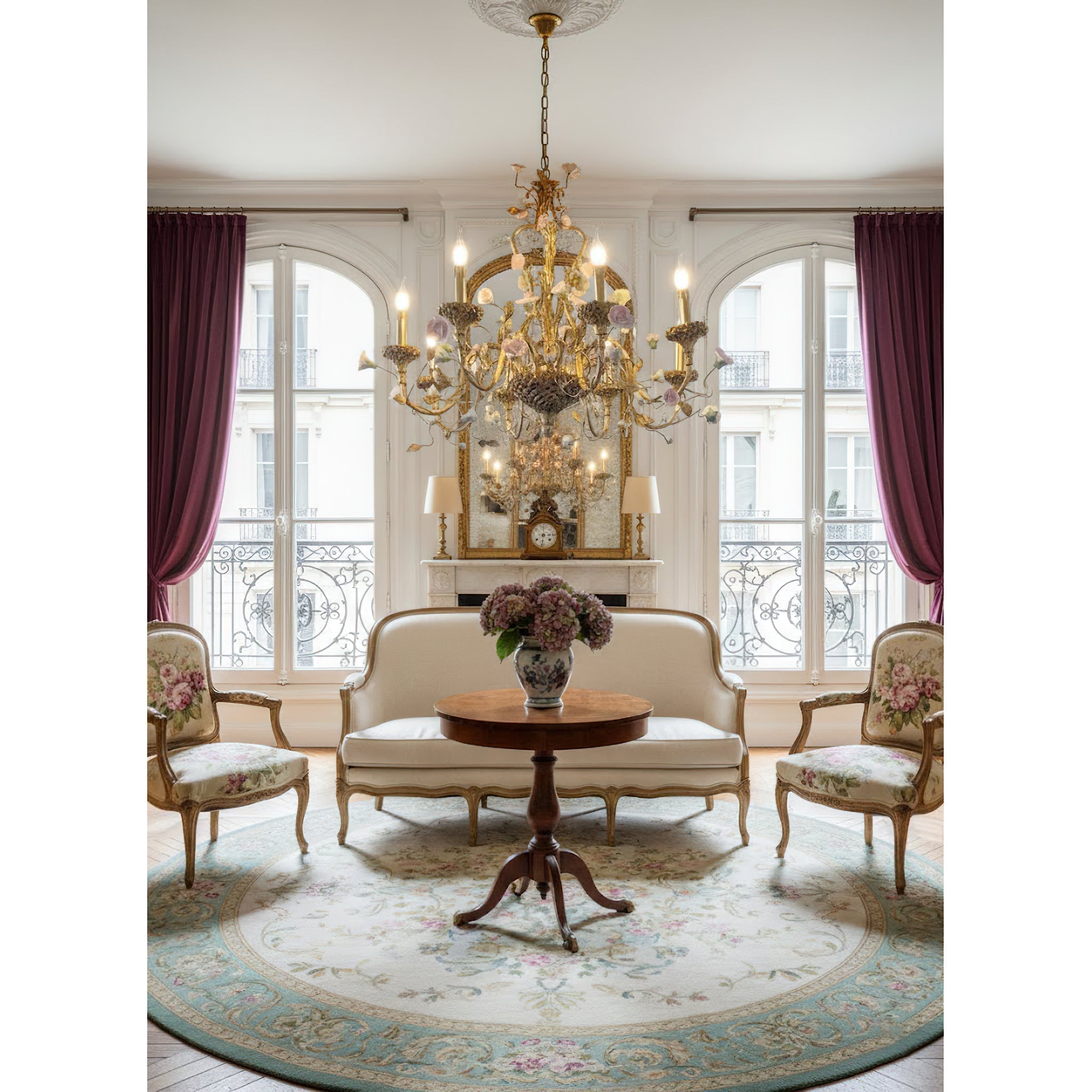 Teriariel Flowers Chandelier