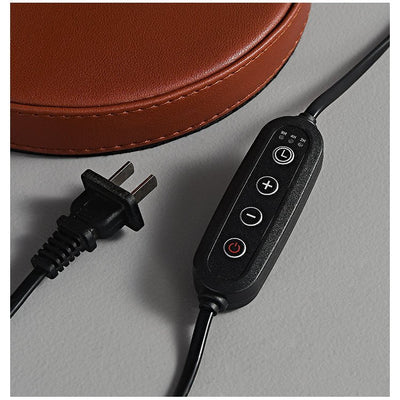 Saddle Stitch Leather Table Lamp