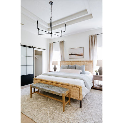 Blikuvyi Modern Industrial Minimalist Metal Chandelier