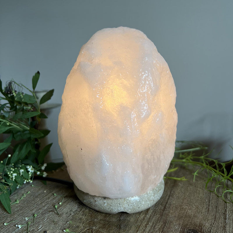 Salt Table Lamp