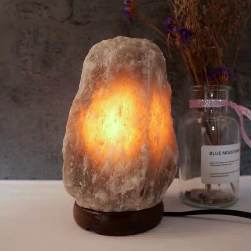 Salt Table Lamp