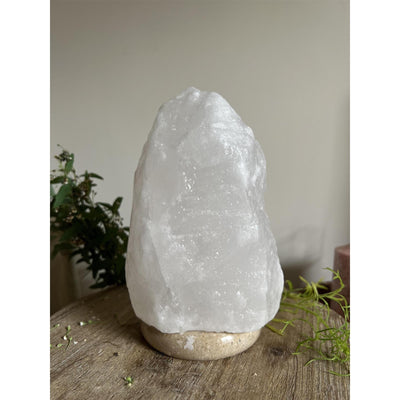 Salt Table Lamp