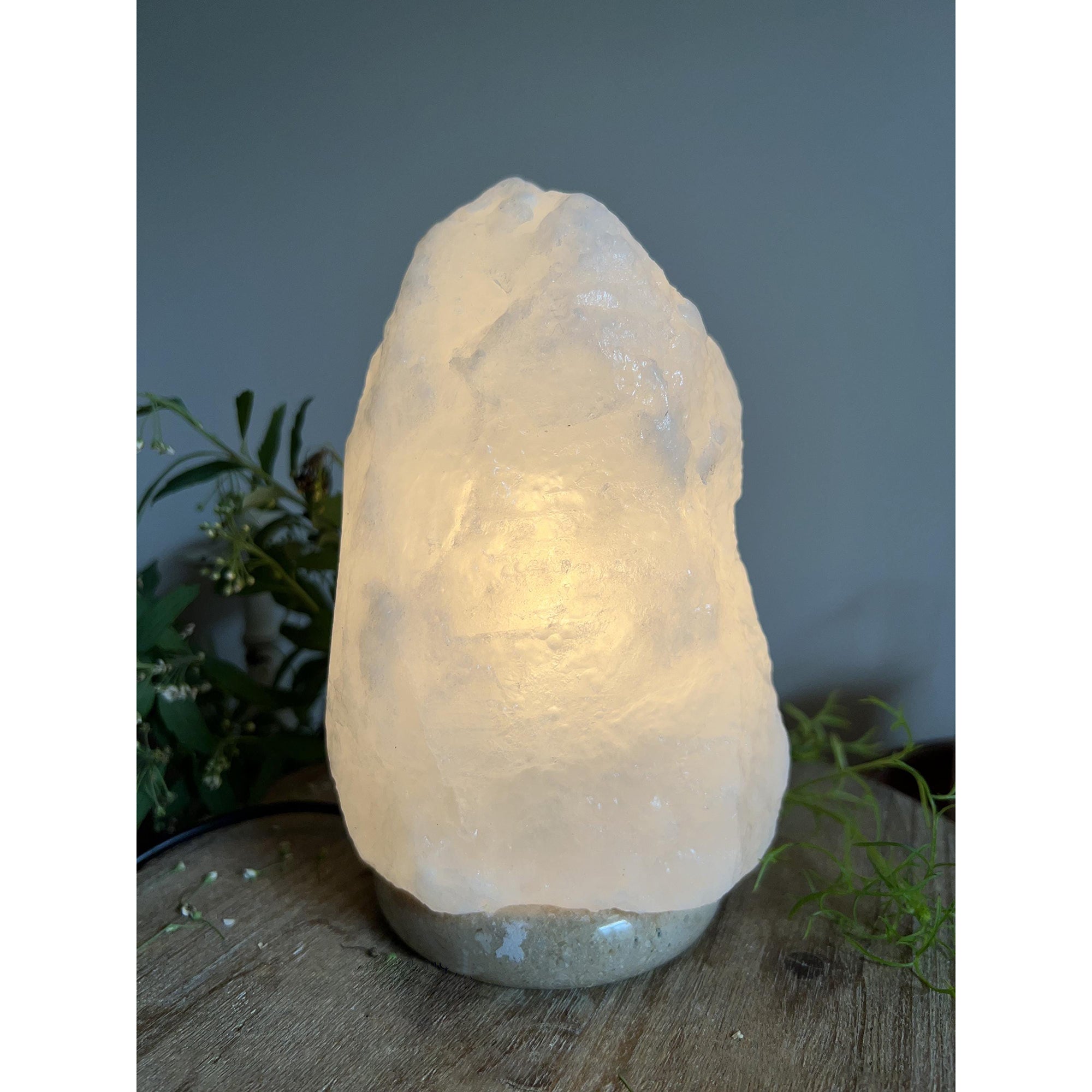 Salt Table Lamp