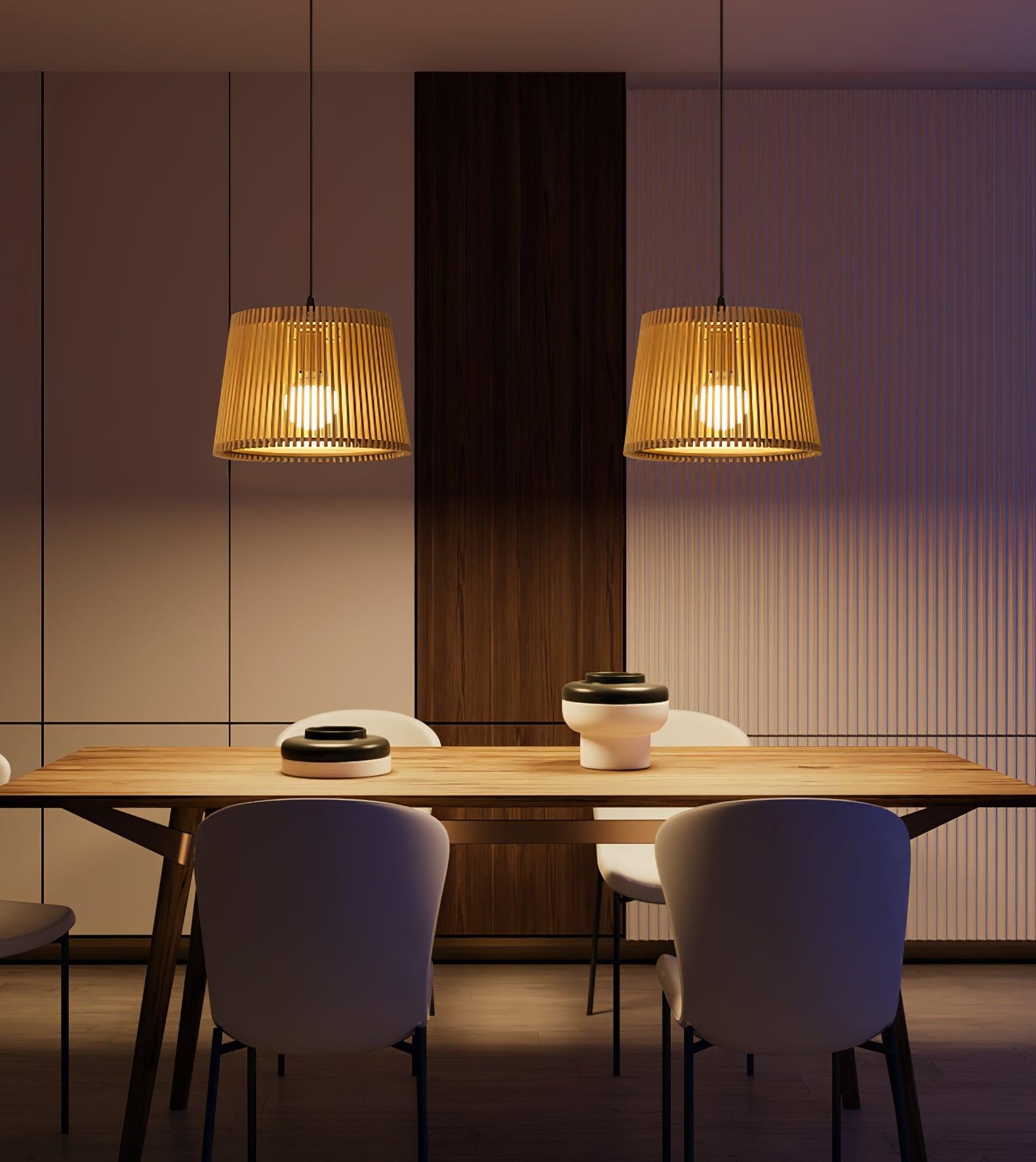 Clou Wood Retro Pendant Lamp