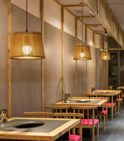 Clou Wood Retro Pendant Lamp