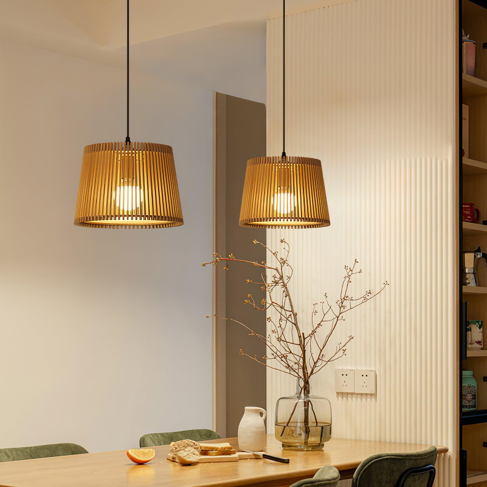 Clou Wood Retro Pendant Lamp