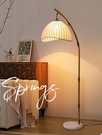 Liveno Minimalist Marble Floor Lamp