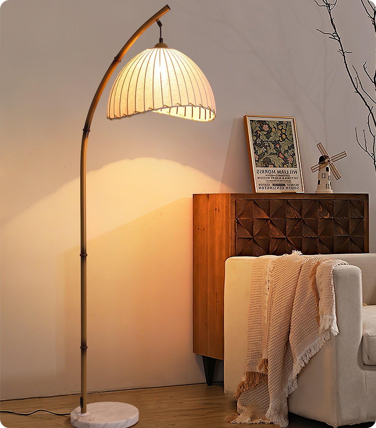 Liveno Minimalist Marble Floor Lamp