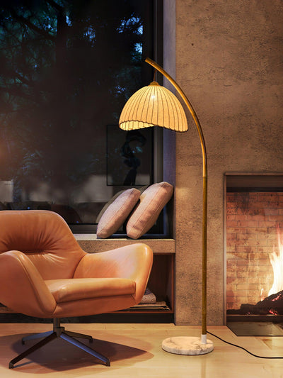 Liveno Minimalist Marble Floor Lamp