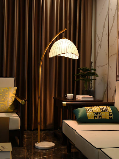 Liveno Minimalist Marble Floor Lamp