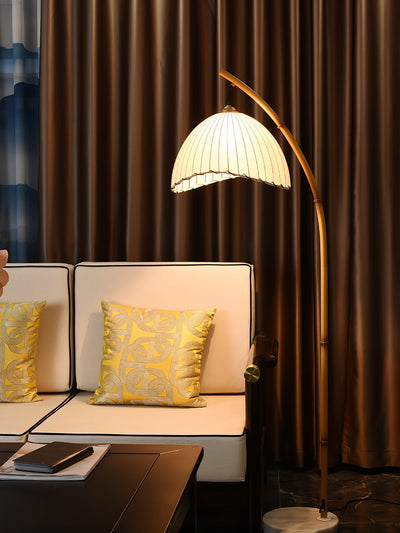 Liveno Minimalist Marble Floor Lamp