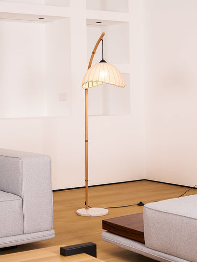 Liveno Minimalist Marble Floor Lamp
