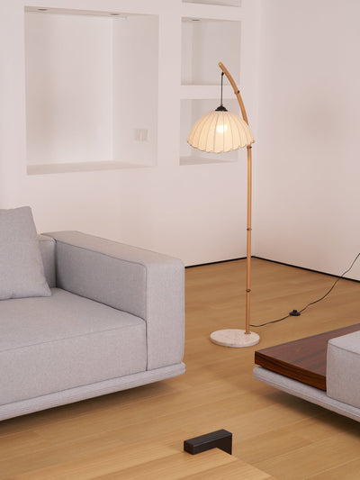 Liveno Minimalist Marble Floor Lamp