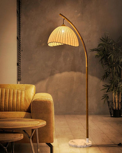 Liveno Minimalist Marble Floor Lamp