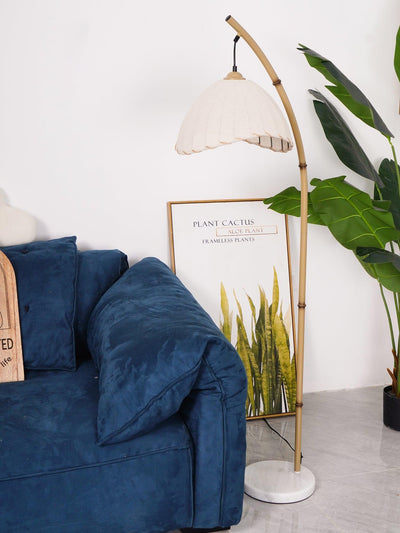 Liveno Minimalist Marble Floor Lamp