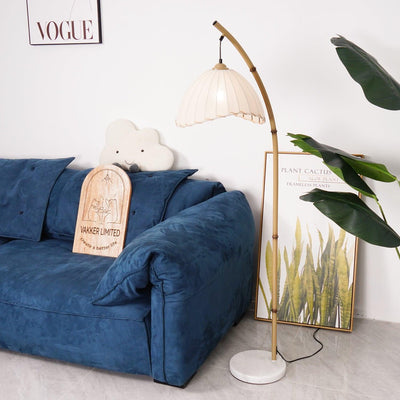 Liveno Minimalist Marble Floor Lamp