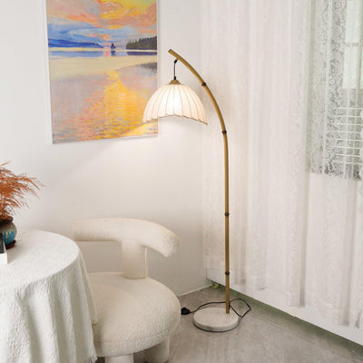 Liveno Minimalist Marble Floor Lamp
