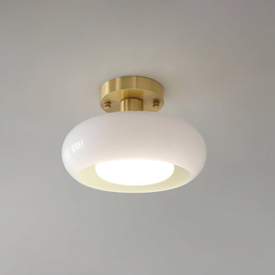 Aveline Glass Ceiling Light - Neutral Decor