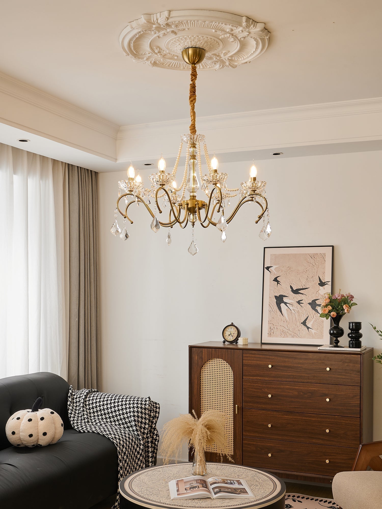 Vavenus Postmodern Luxury Art Crystal Chandelier