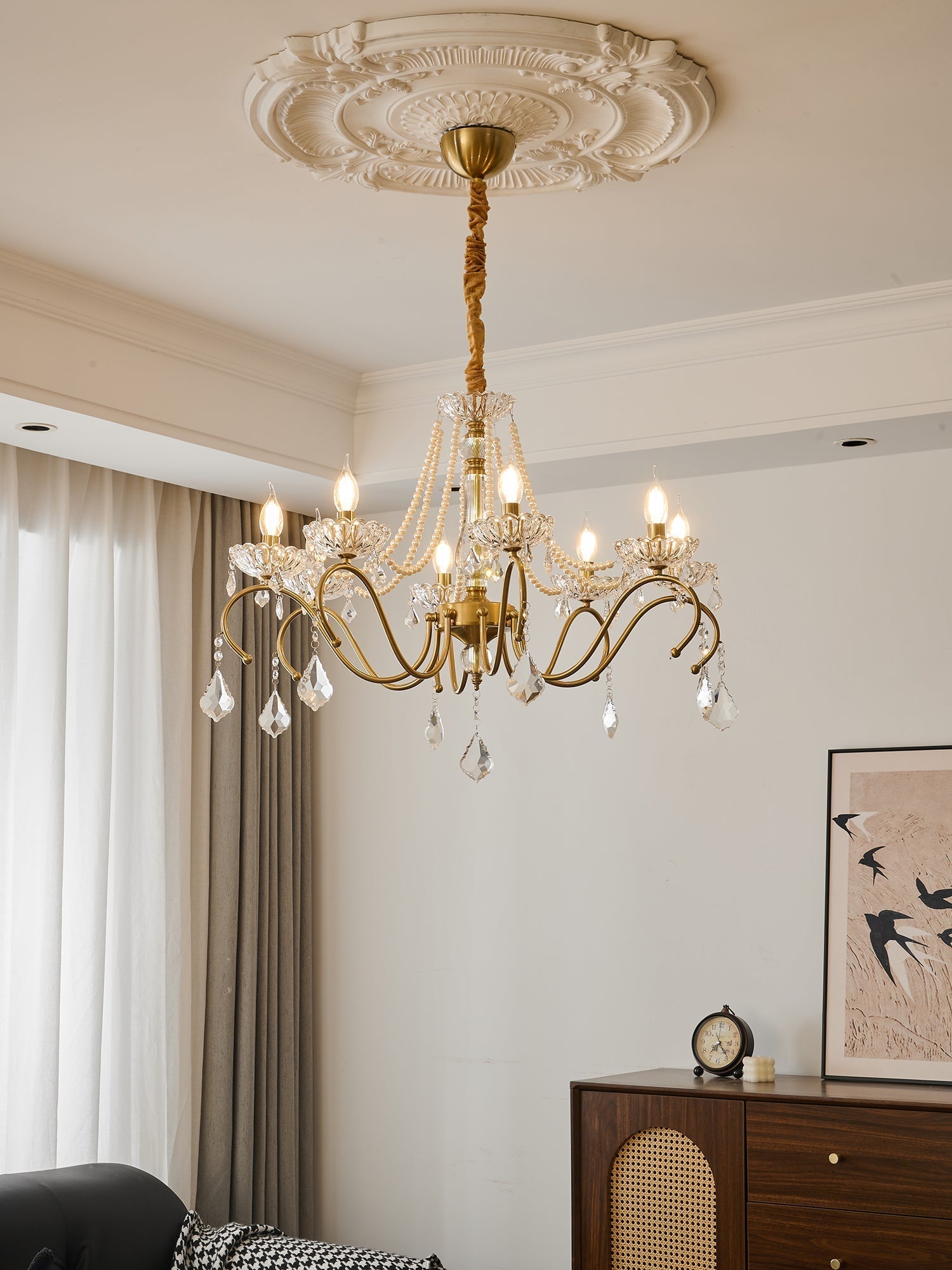 Vavenus Postmodern Luxury Art Crystal Chandelier
