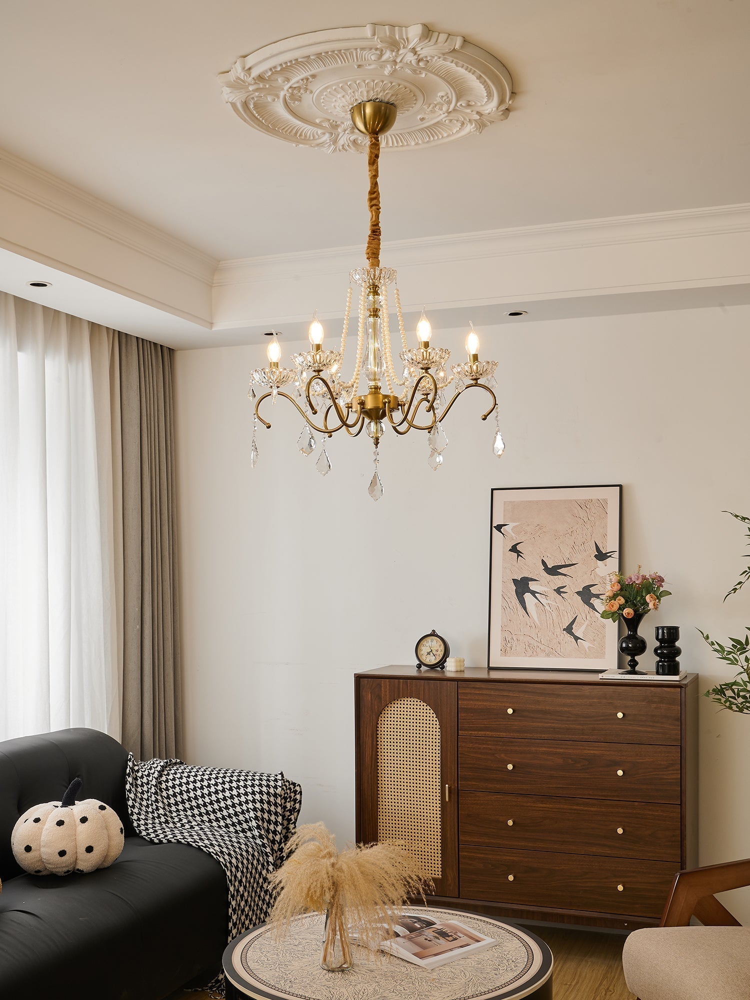 Vavenus Postmodern Luxury Art Crystal Chandelier