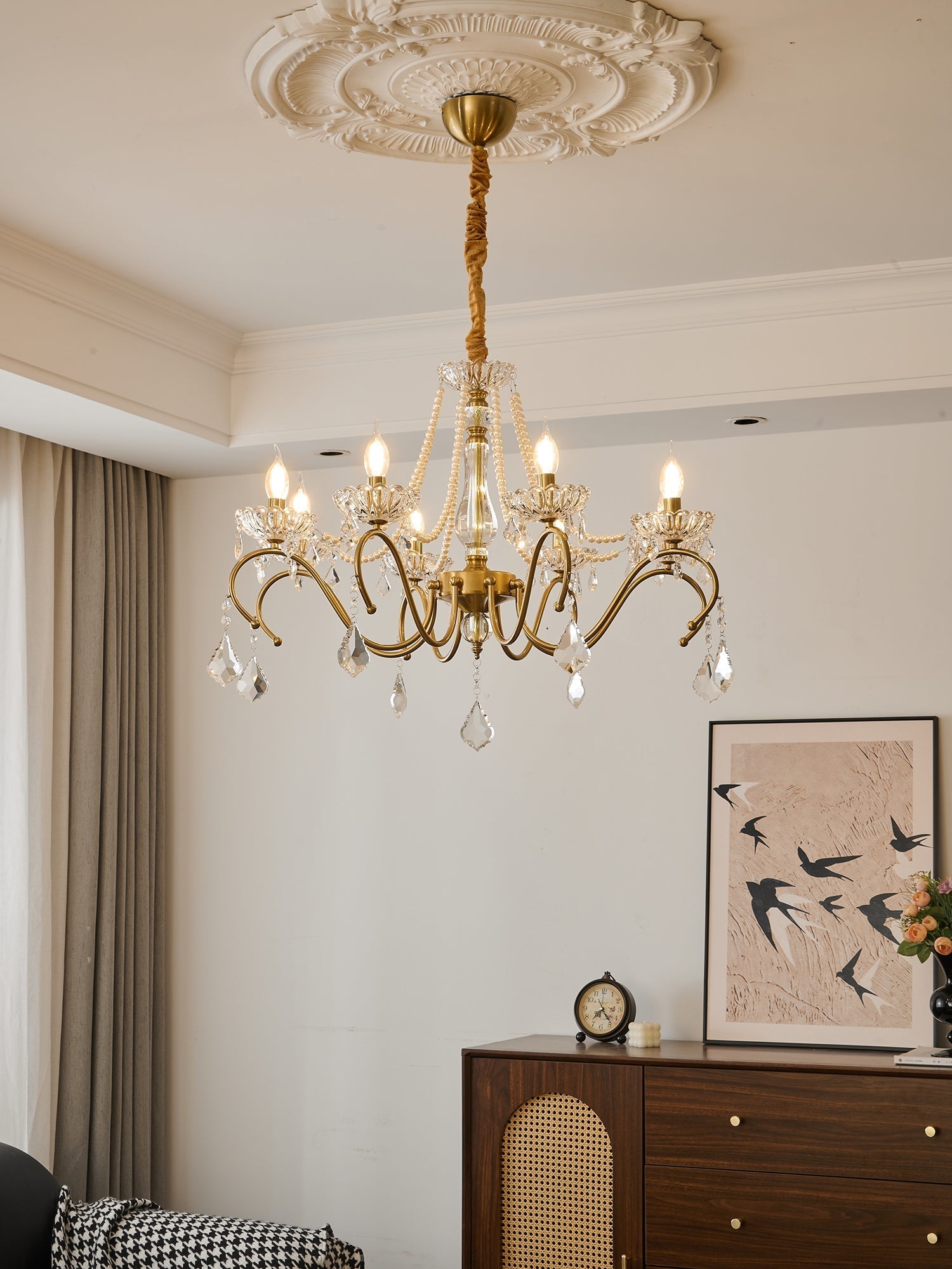 Vavenus Postmodern Luxury Art Crystal Chandelier